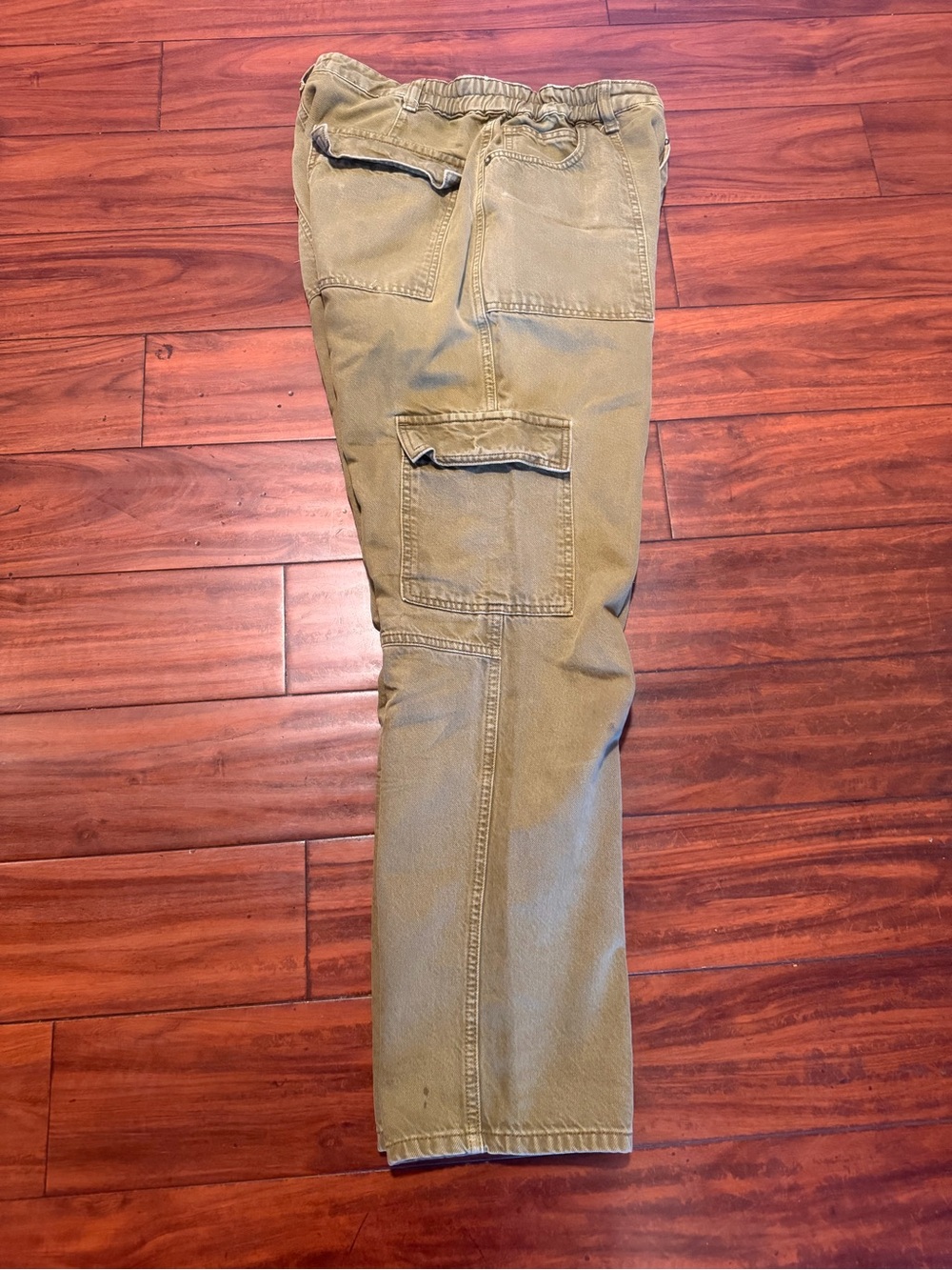 We The Free Olive Green Cargo Pants - Picture 6 of 9